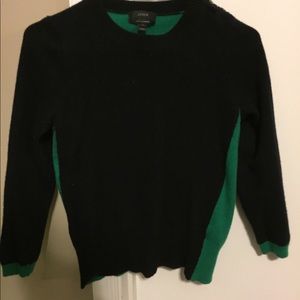 J.Crew cashmere sweater with elbow patches